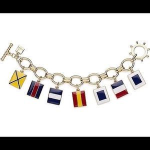 Sperry's "Smooth Sailing" Gold Charm Bracelet